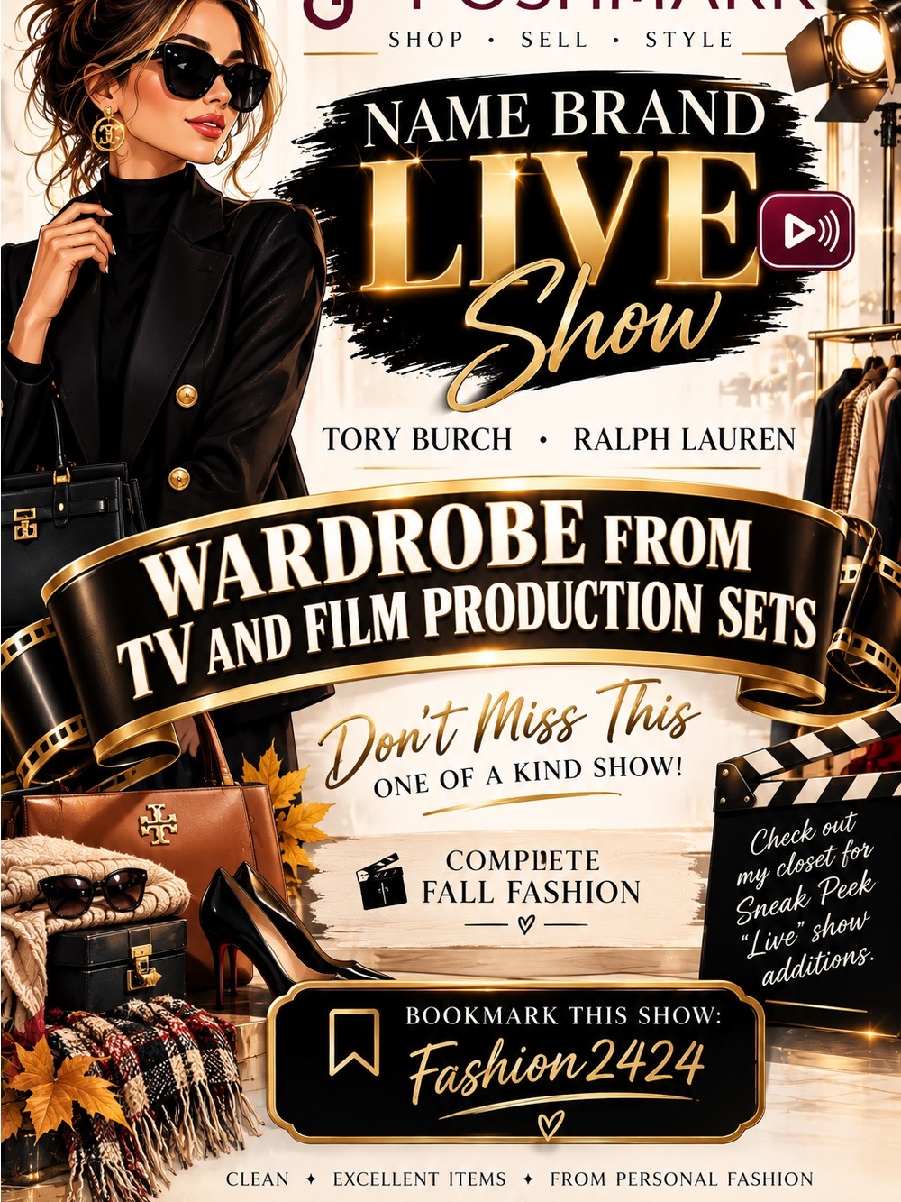 Live Show - Wardrobe from Studio Production Fashion2424